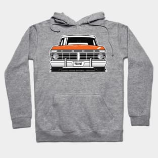 1975 dentside truck Hoodie